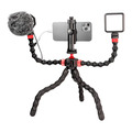 Комплект Ulanzi Smartphone Filmmaking Kit: штатив, микрофон, осветитель, аксессуары
