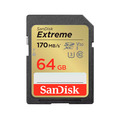 Карта памяти SanDisk SDXC 64GB Class10 Extreme V30 UHS-I U3  уцененный