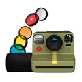 Фотоаппарат моментальной печати Polaroid Now+ Generation 2, зеленый