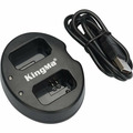 Зарядное устройство Kingma BM015-W235 для 2х NP-W235, USB 