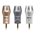 Микрофон Boya BY-A100, всенаправленный, моно, 3.5 мм TRRS уцененный
