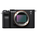 Беззеркальный фотоаппарат Sony Alpha a7C Body, черный уцененный