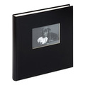 Фотоальбом Walther 30 x 30 см 50 страниц, Charm, черный, белые страницы
