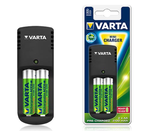 Зарядное устройство Varta Easy Energy Mini Charger + 2 акк. АА 2400 mAh Ready2Use