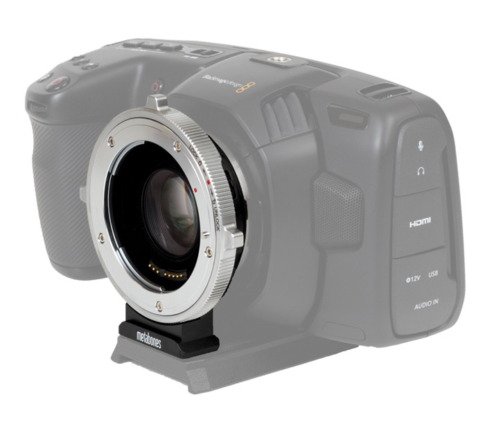Адаптер Metabones T CINE Speed Booster ULTRA 0.71x, Canon EF на BMPCC4K от Яркий Фотомаркет
