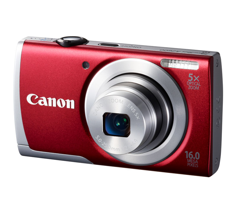 Компактный фотоаппарат Canon PowerShot A2600 red