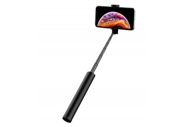 Монопод Devia Magic Flute Selfi Stick Bluetooth with LED, черный