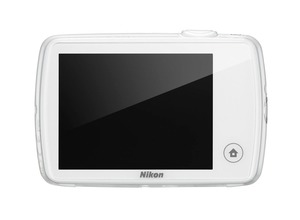 Компактный фотоаппарат Nikon Coolpix S01 белый