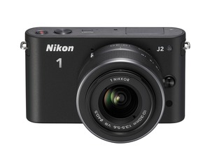 Беззеркальный фотоаппарат Nikon 1 J2 Kit + 10-30/3,5-5,6 VR чёрный
