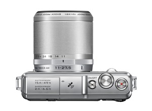 Беззеркальный фотоаппарат Nikon 1 AW1 Kit 11-27,5mm серебристый