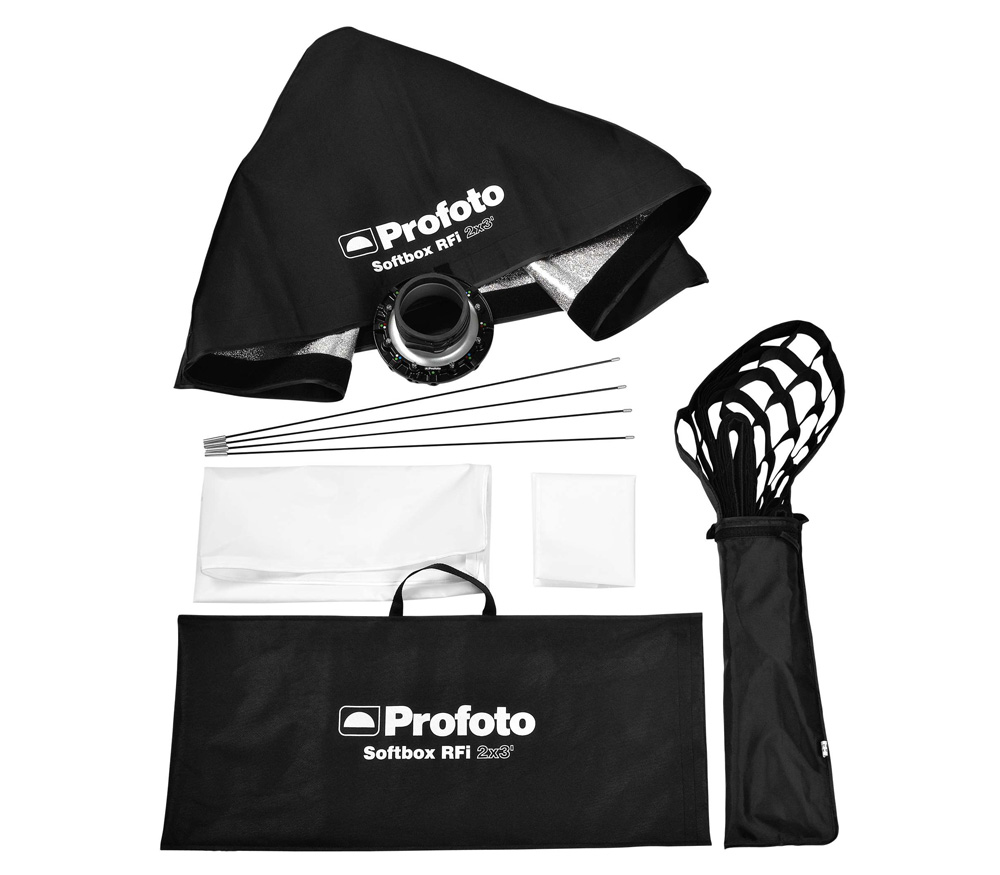 Софтбокс Profoto Softbox RFi 2х3' Kit, с комплектом аксессуаров
