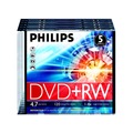 Диск Philips DVD+RW  4.7Gb 4х Slim