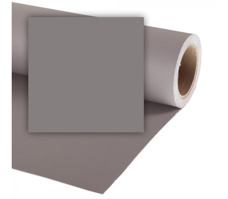Фон Colorama Smoke Grey, бумажный,  2.72 x 11 м, серый