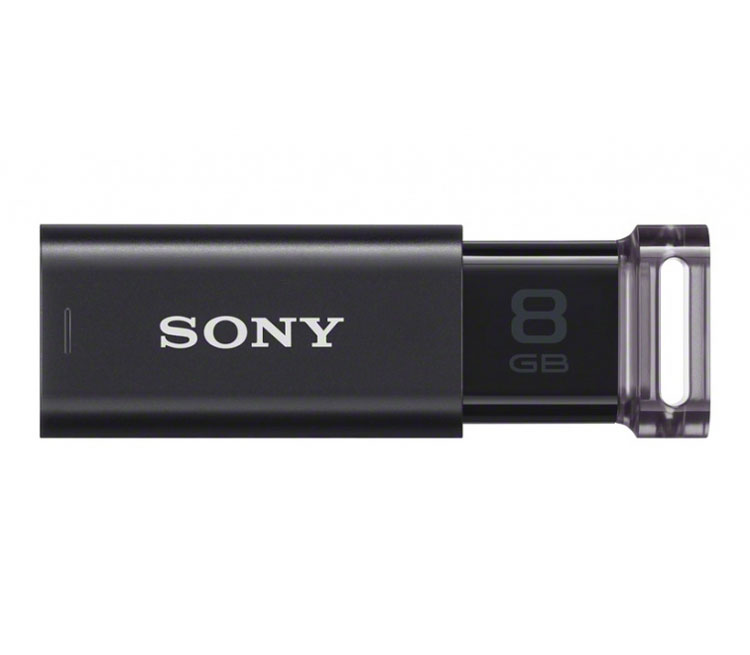 Накопитель Sony USB3 Flash 8GB  Click черный USM8GUB
