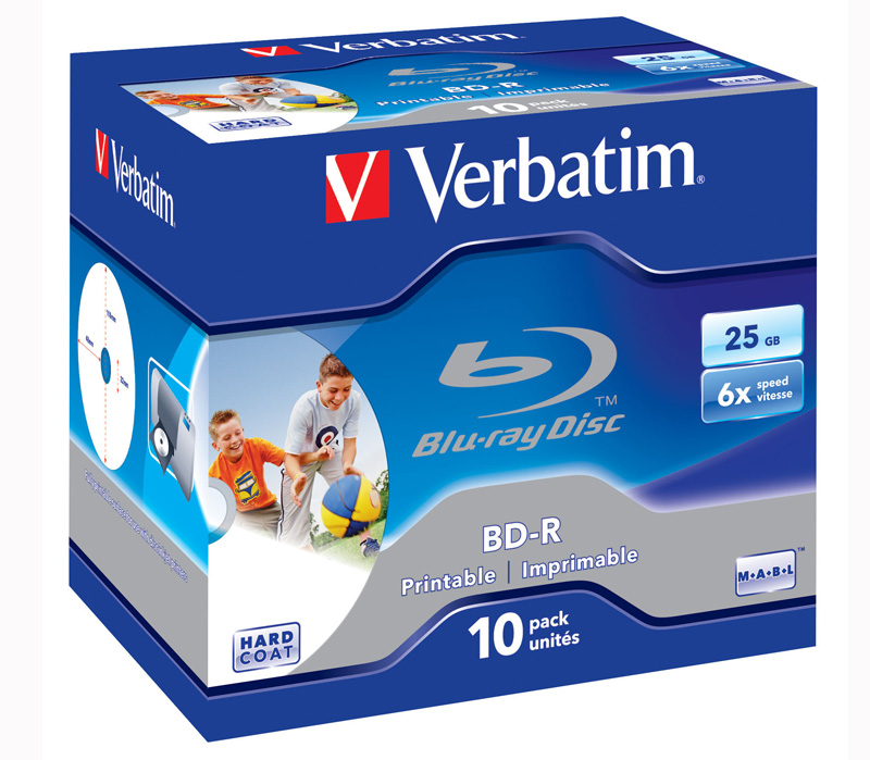Диск Verbatim BD-R  25 Гб 6x Printable