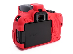 Защитный резиновый чехол easyCover для Canon EOS 650D, 700D, красный