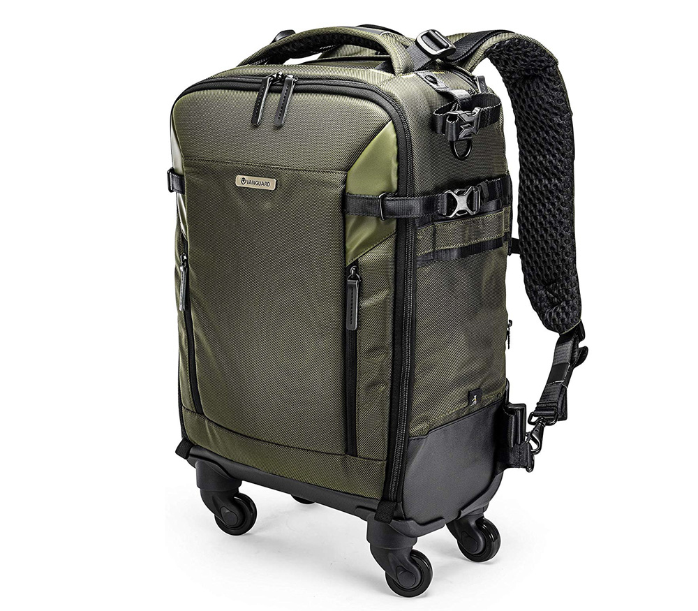 Рюкзак на колесах Vanguard VEO Select 55BT, зеленый от Яркий Фотомаркет