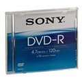 Диск Sony DVD-R  4.7Gb 16х Slim Color