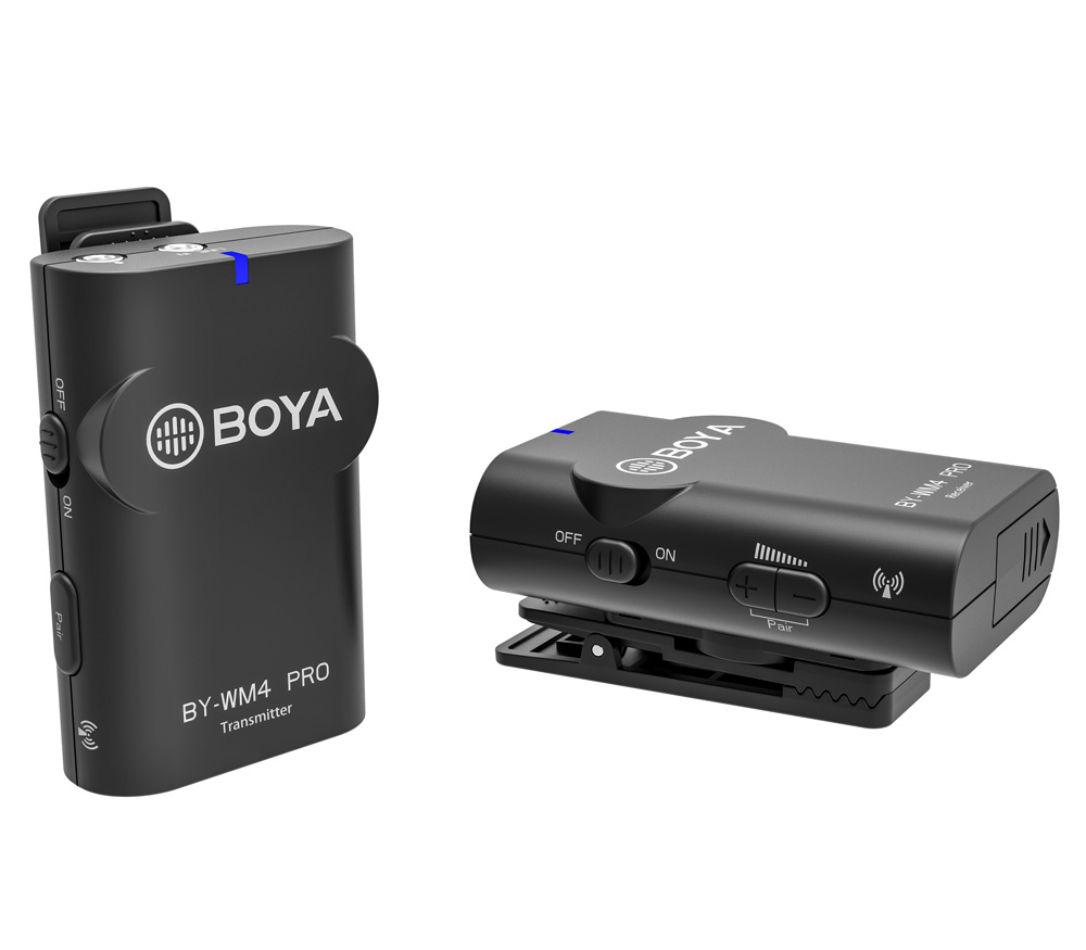 Беспроводная система Boya BY-WM4 Pro-K2, цифровая, 2.4 ГГц от Яркий Фотомаркет