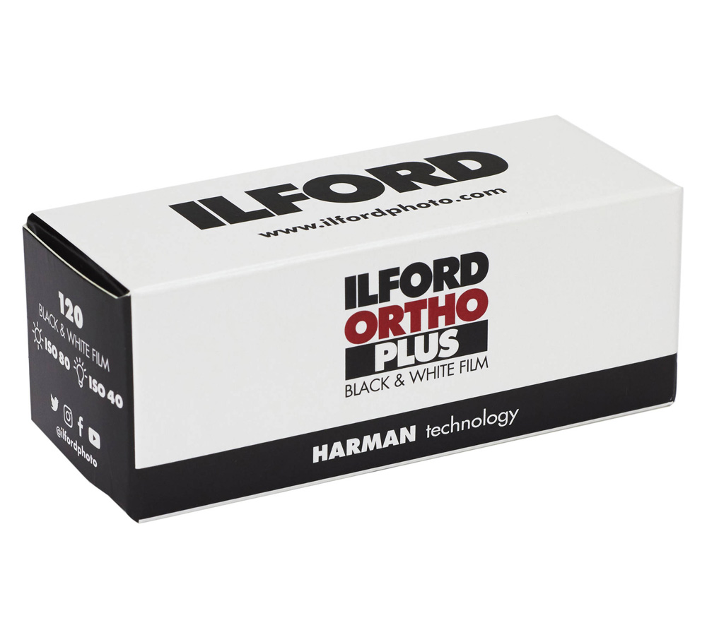 Фотопленка Ilford ORTHO Plus 80, 120 формат уцененный