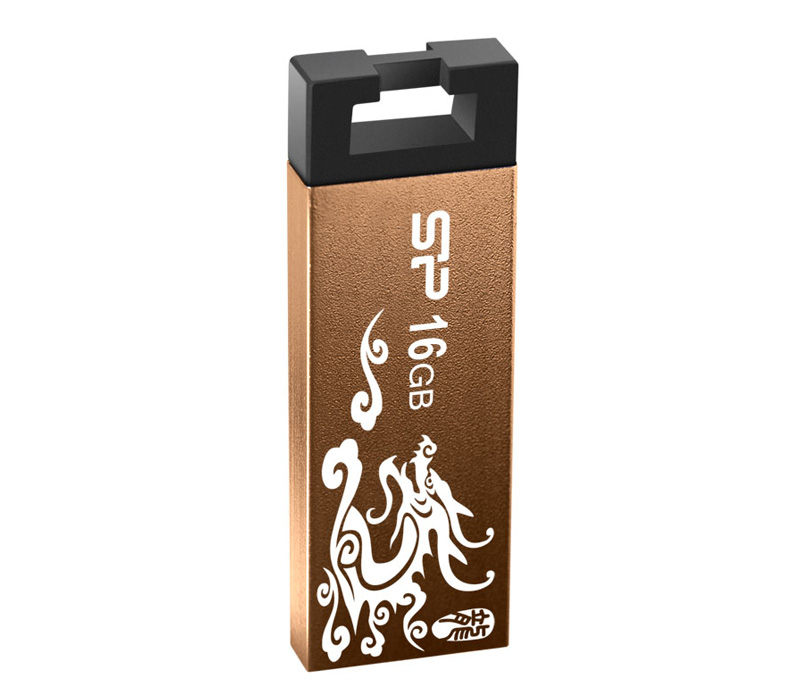 Накопитель Silicon Power USB2 Flash 16GB  Touch 836 Bronze