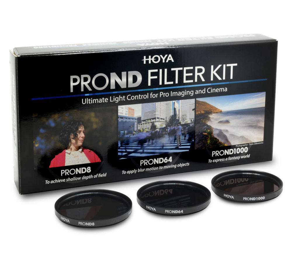 Комплект фильтров Hoya PRO ND Filter Kit 8/64/1000, 82 mm