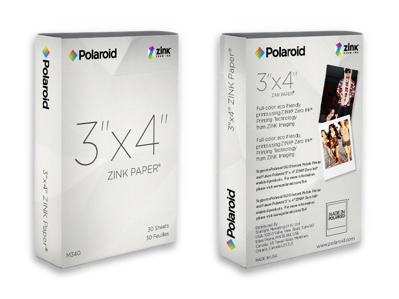 Картридж Polaroid Polaroid 3x4 бумага для Z340 (30 фото)