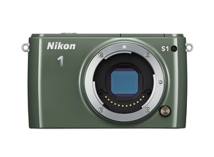 Беззеркальный фотоаппарат Nikon 1 S1 Kit  +  11-27.5 зеленый