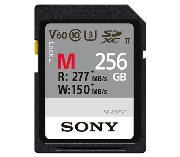 Карта памяти Sony SDXC 256GB UHS-II V60 150/277Mb/s (SF-M256/T2)