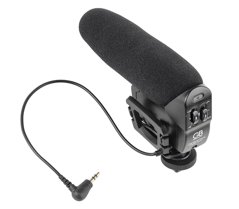 Микрофон GreenBean CameraVoice С100 HPF, направленный, 3.5 мм