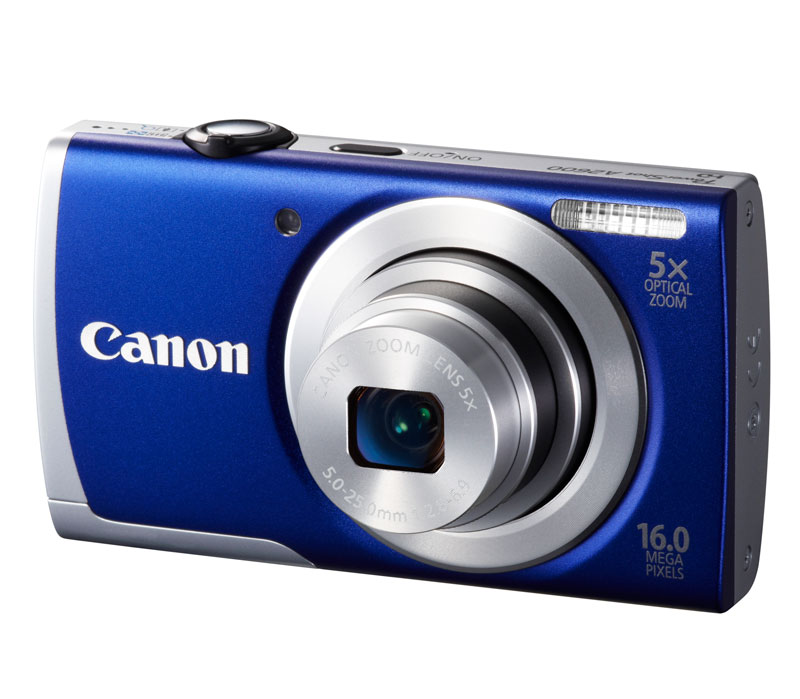 Компактный фотоаппарат Canon PowerShot A2600 blue