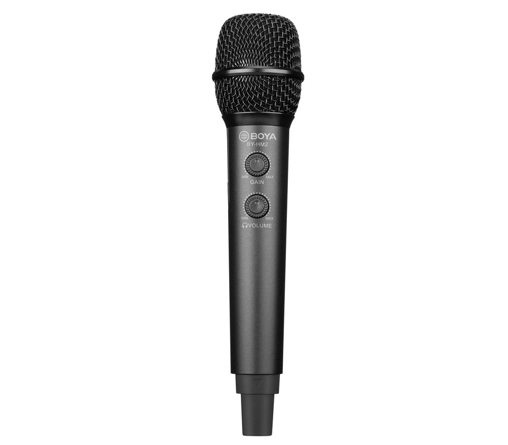 Микрофон Boya BY-HM2, ручной микрофон, USB A, USB C, Lightning