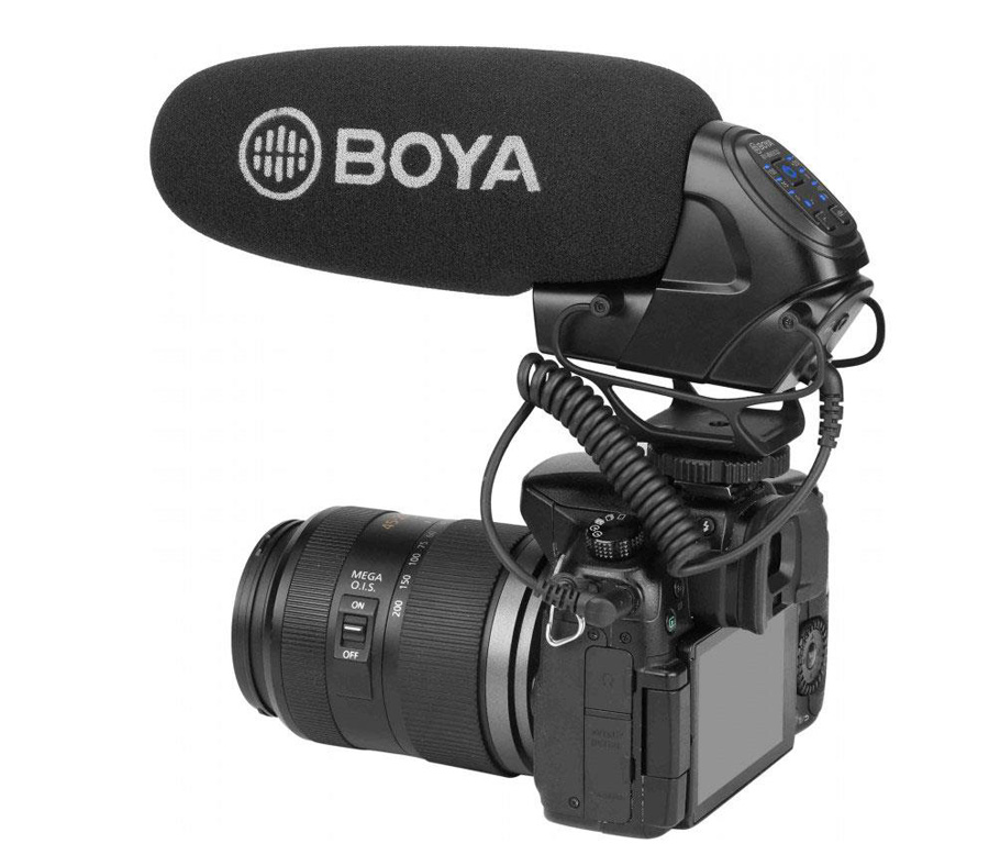 Микрофон Boya BY-BM3032, направленный, моно, 3.5 мм от Яркий Фотомаркет