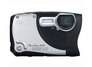 Компактный фотоаппарат Canon PowerShot D20 silver