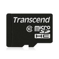 Карта памяти Transcend MicroSDHC 16GB  Class10 + SD адаптер (TS16GUSDHC10)
