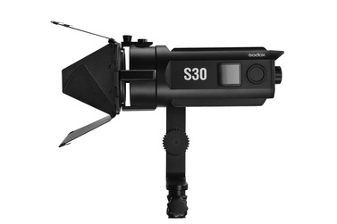 Осветитель Godox S30, светодиодный, фокусируемый, 30 Вт, 5600К
