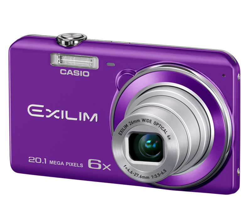Компактный фотоаппарат Casio Exilim EX-ZS30 фиолетовый