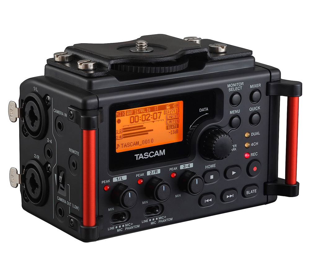 Многоканальный рекордер Tascam DR-60D MK II с функцией микшера