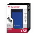 Внешний жесткий диск  Transcend StoreJet 25H3 1TB USB 3.0, синий