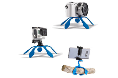 Мини-штатив Miggo Splat 3N1, для камер и смартфонов, до 500 г (MW SP-3N1 BL 50)