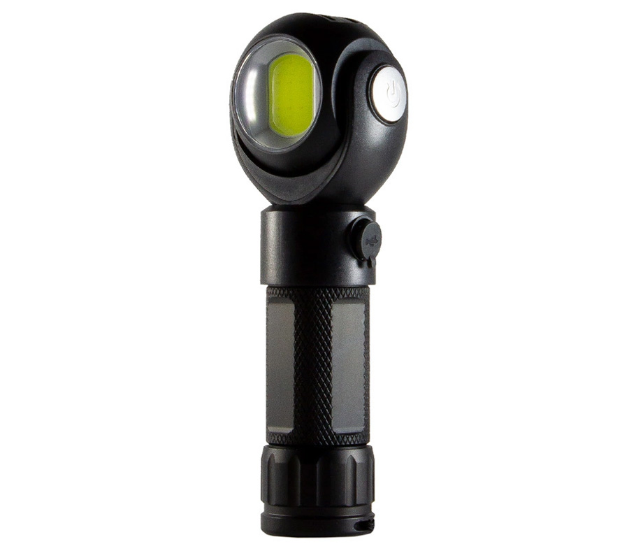 Ручной фонарик Yiwu 1315 с поворотной секцией и магнитом от Яркий Фотомаркет