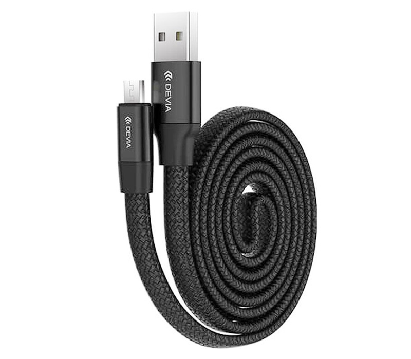 USB-кабель Devia Ring Y1 USB Micro, черный