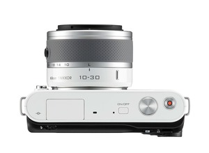 Беззеркальный фотоаппарат Nikon 1 J2 Kit  + 10-30mm + 30-110mm белый