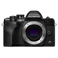 Беззеркальный фотоаппарат Olympus OM-D E-M10 Mark IV Kit 14-42 EZ + 40-150 R, черный