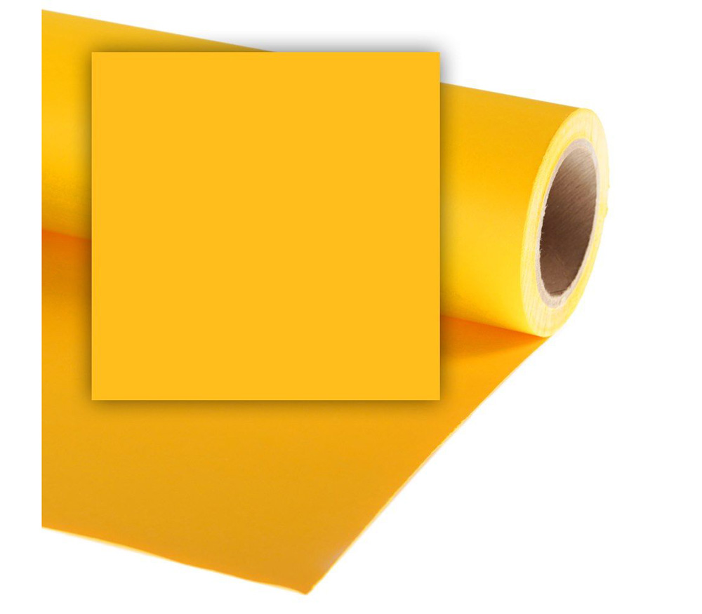 Фон Colorama Buttercup, бумажный, 2.18 x 11 м, желтый