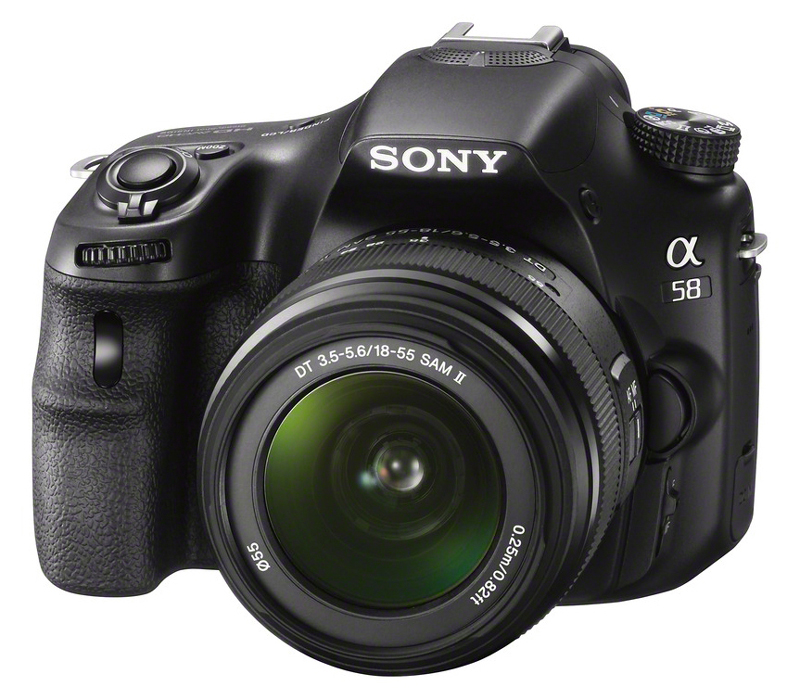 Зеркальный фотоаппарат Sony Alpha SLT-A58K Kit 18-55/3.5-5.6