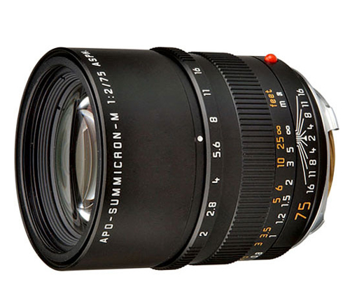 Объектив Leica APO-Summicron-M 75mm f/2.0 ASPH black