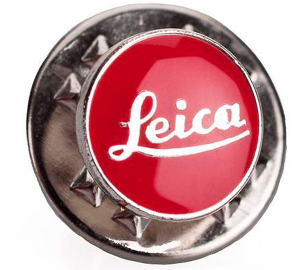 Значок Leica  с логотипом, красный от Яркий Фотомаркет