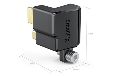 Угловой адаптер SmallRig AAA2700 для HDMI / USB Type-C, BMPCC 4K