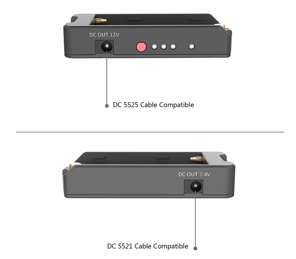 Батарейная площадка SmallRig EB2504, для Sony NP-F, выходы DC 7.4 и 12 В от Яркий Фотомаркет